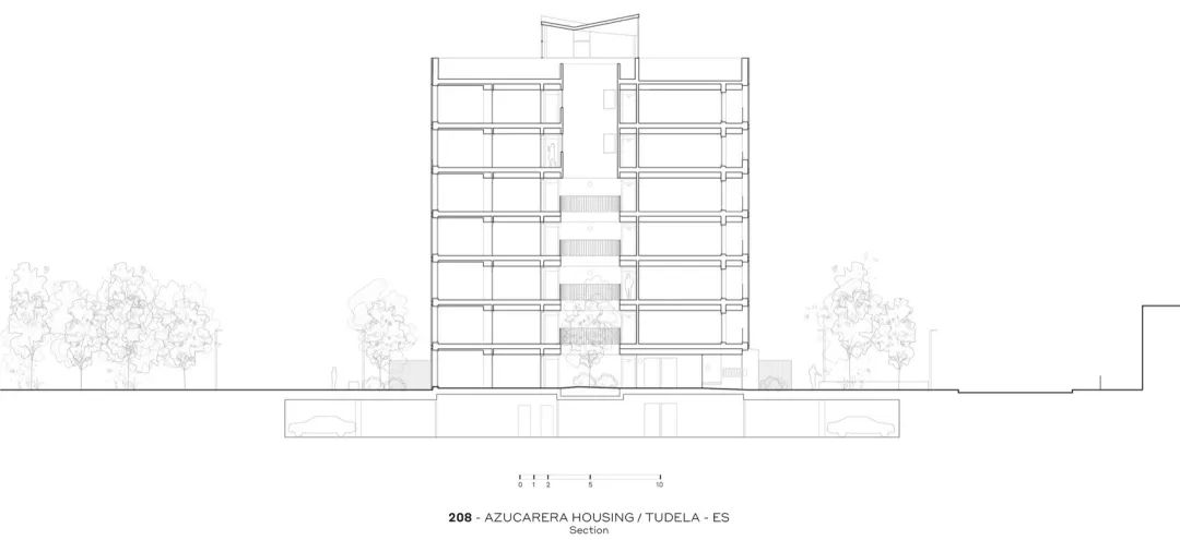 AZUCARERA公寓楼：回应地景的零能耗集体住宅-65