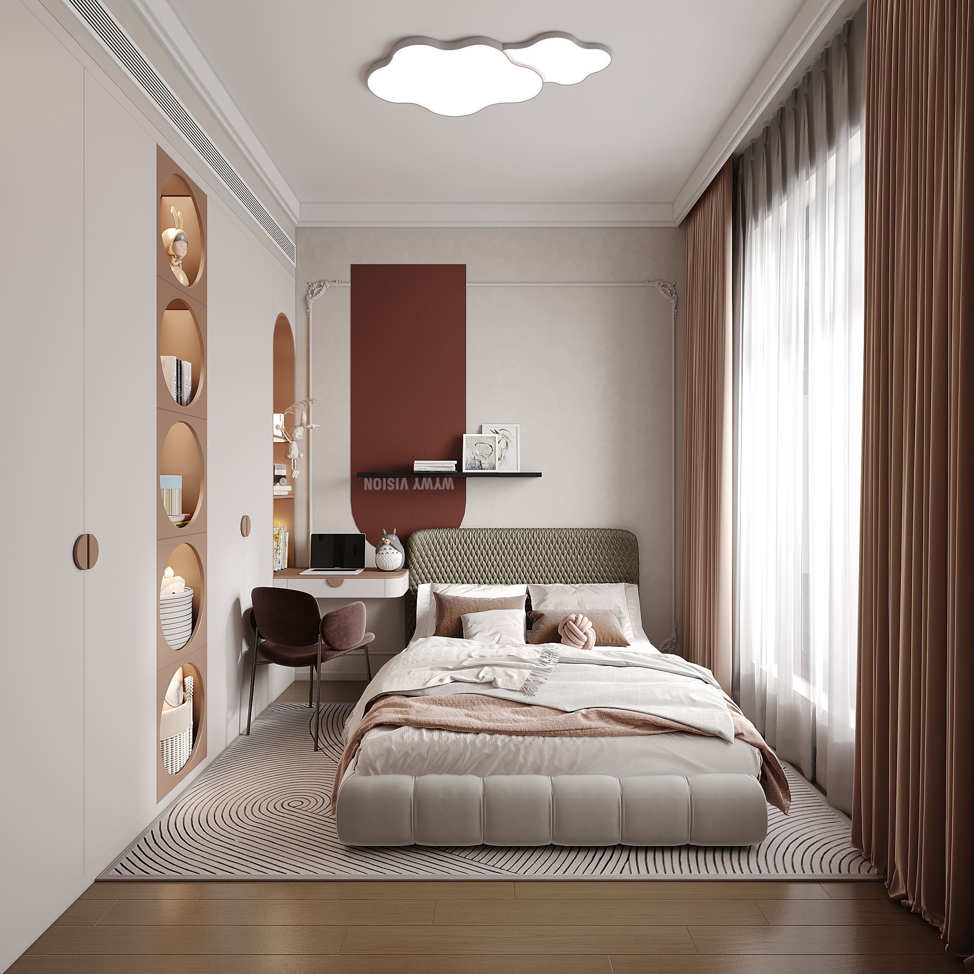 效果图表现丨住宅空间丨工作-9