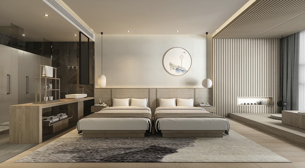 原木风民宿酒店-1