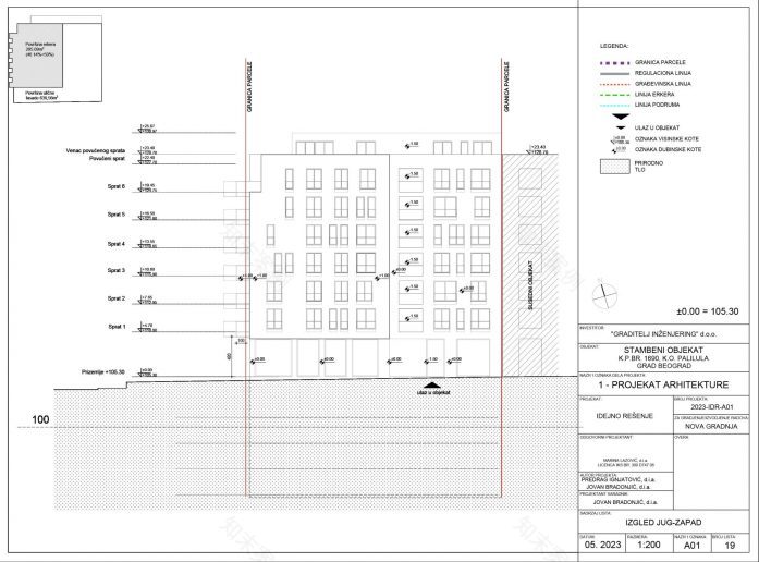 Central Gardena附近4000平角形建筑项目丨Arhitekta 7,Inka Studio-48
