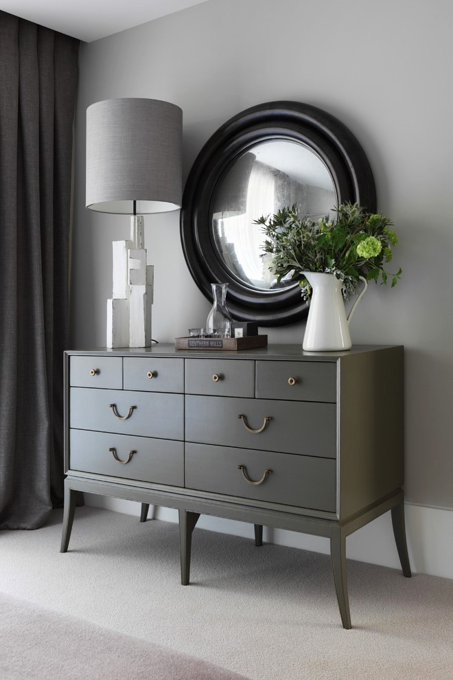 伦敦公寓的自然色彩内饰设计-14