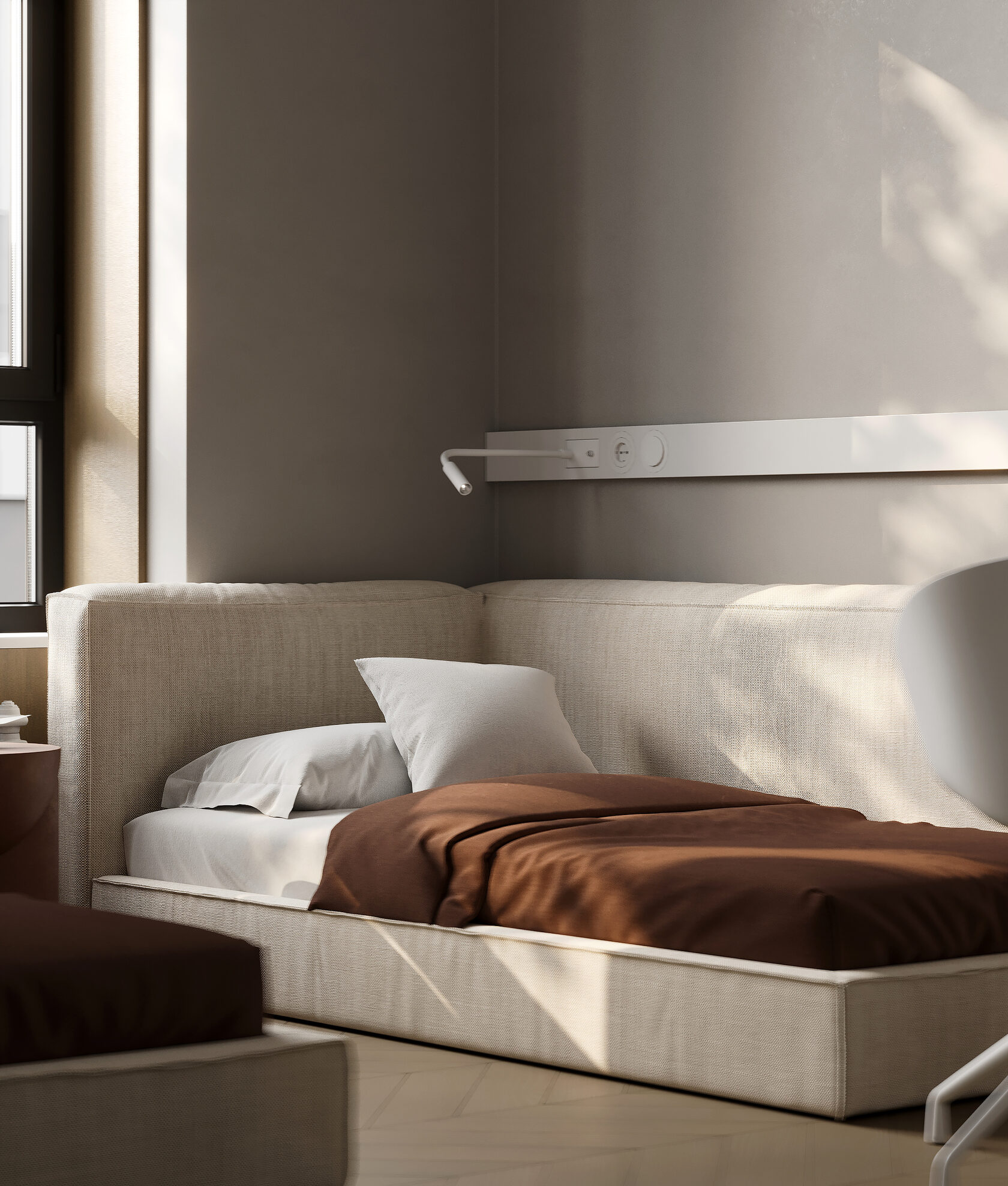 莫斯科56㎡小空间公寓设计 经典与极简的相互融合-16