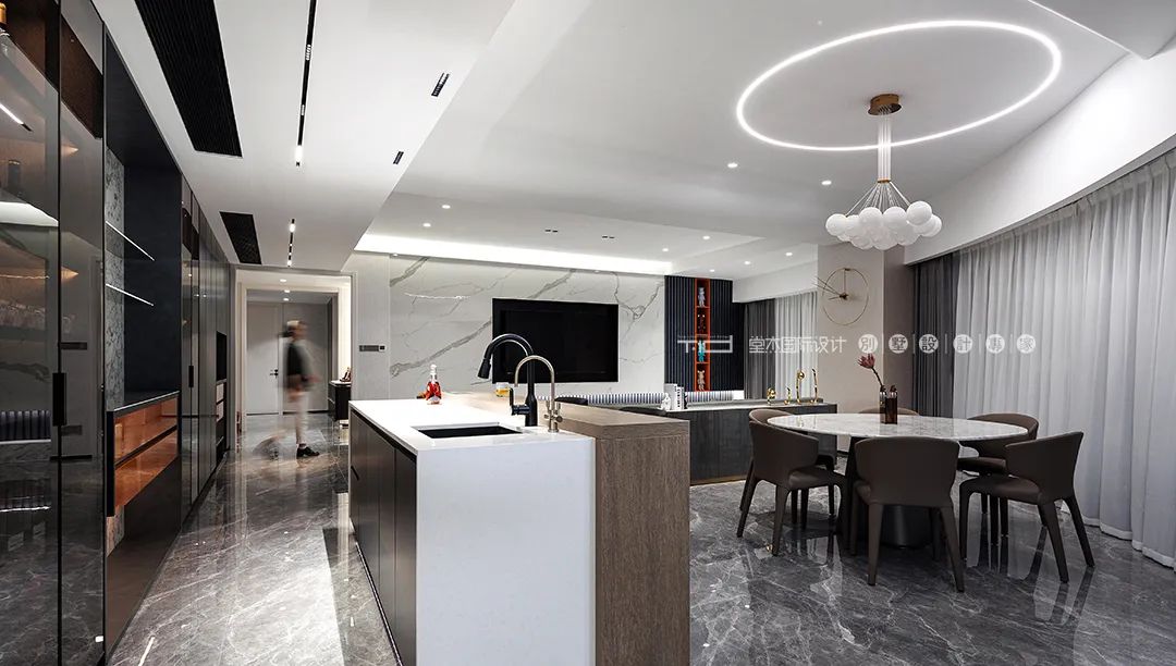 现代简约 CBD 大平层设计丨堂杰国际设计-25