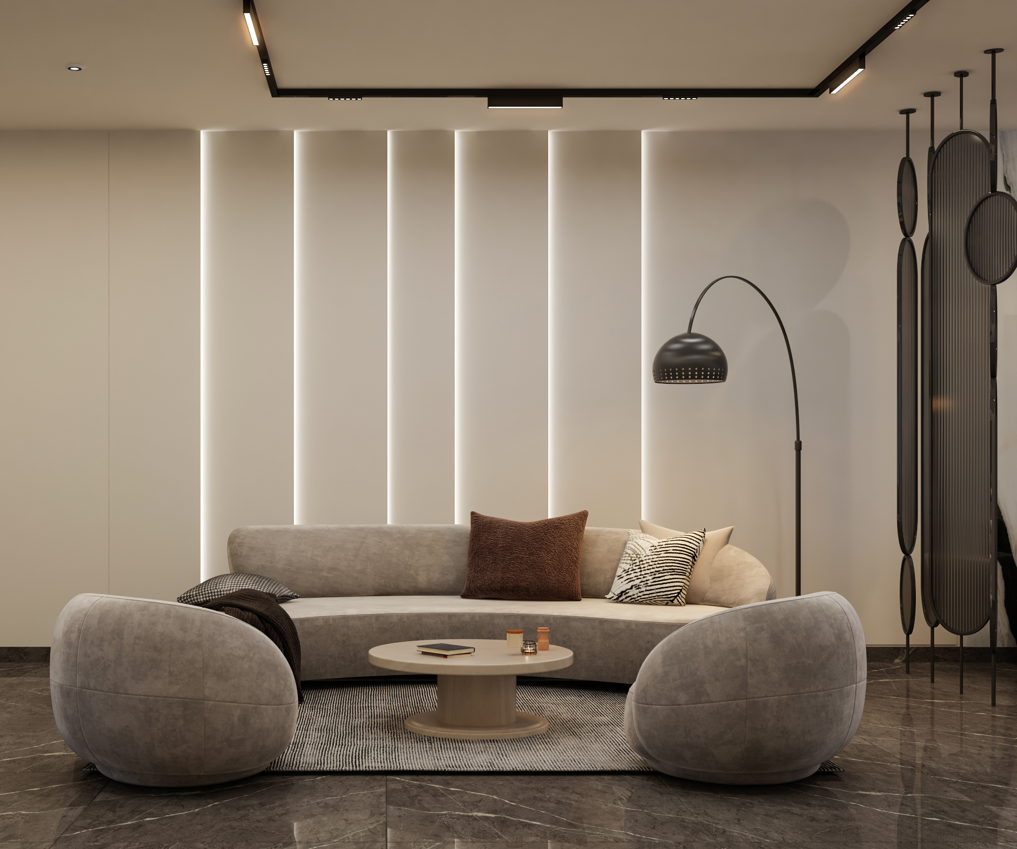 Entrance & Living area-0