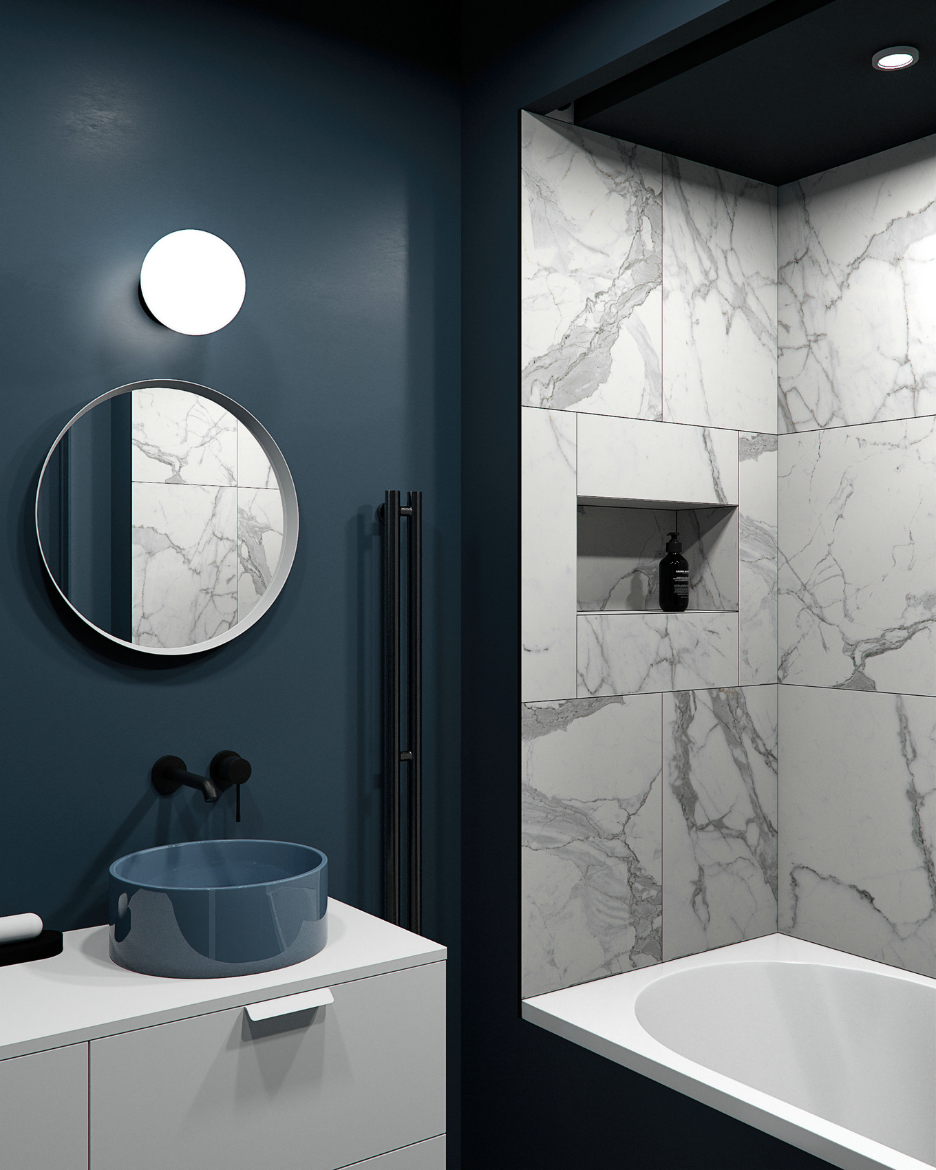 莫斯科 2019 舒适生活美学宅设计-20