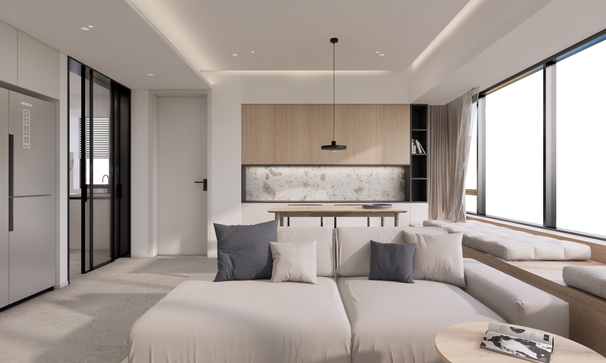 留白住宅丨中国杭州丨尔景空间设计-29