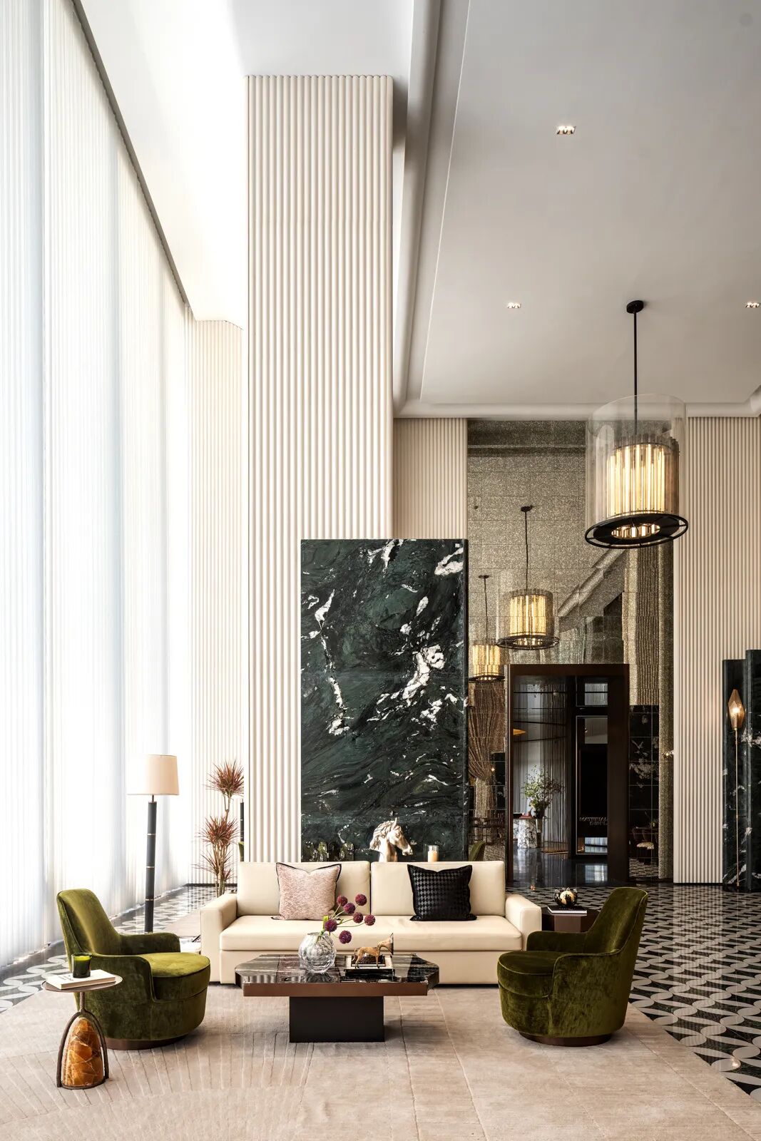 法云设计|上海中环铂樾售楼处：海派重逢，风华绽放！-37