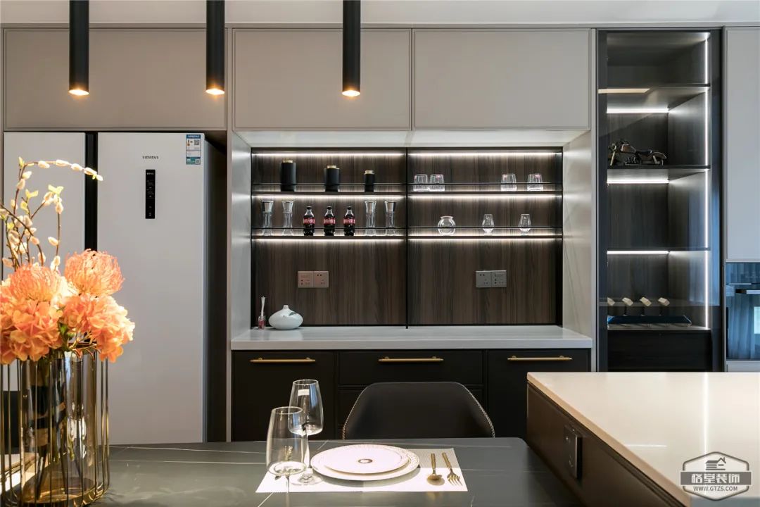 月亮湾沁园 150㎡现代极简设计丨格堂装饰-29