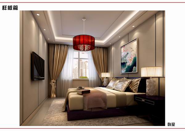 哈尔滨市金昌国际样板房四套设计方案-7