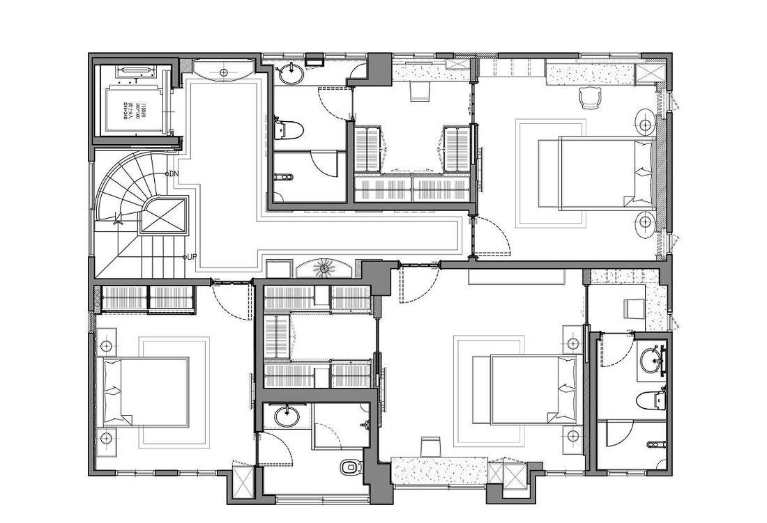 平层丨张清平设计作品—C House-15