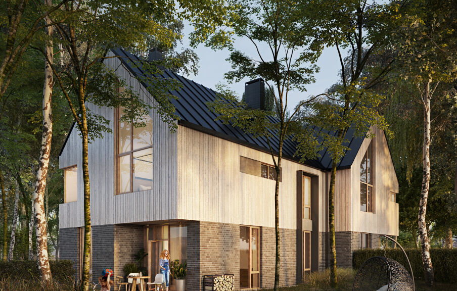 隐秘别墅区丨乌克兰基辅丨建筑设计工作室MODUS-21