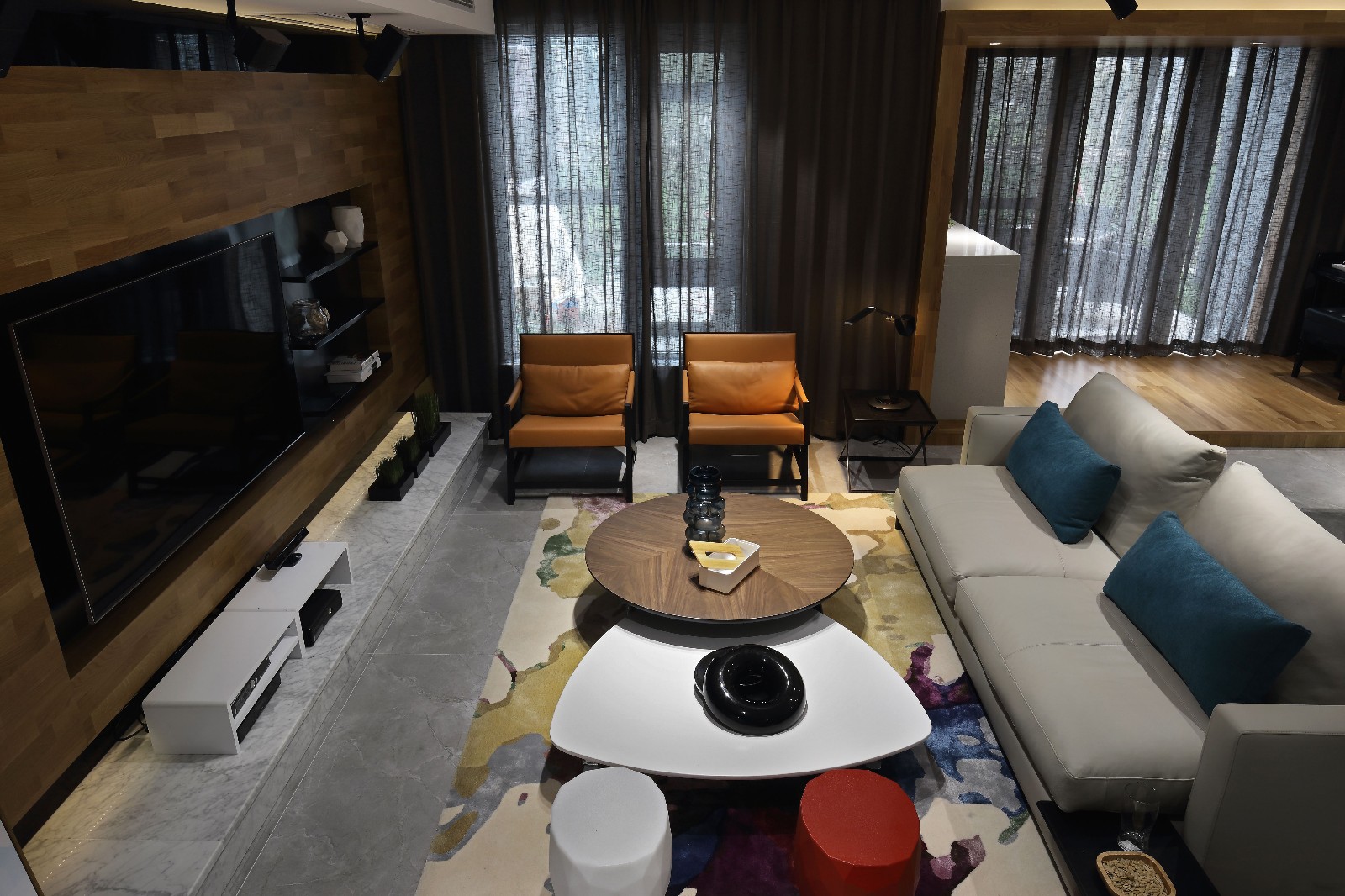 樾.界——200㎡南京跃层简约住宅-15