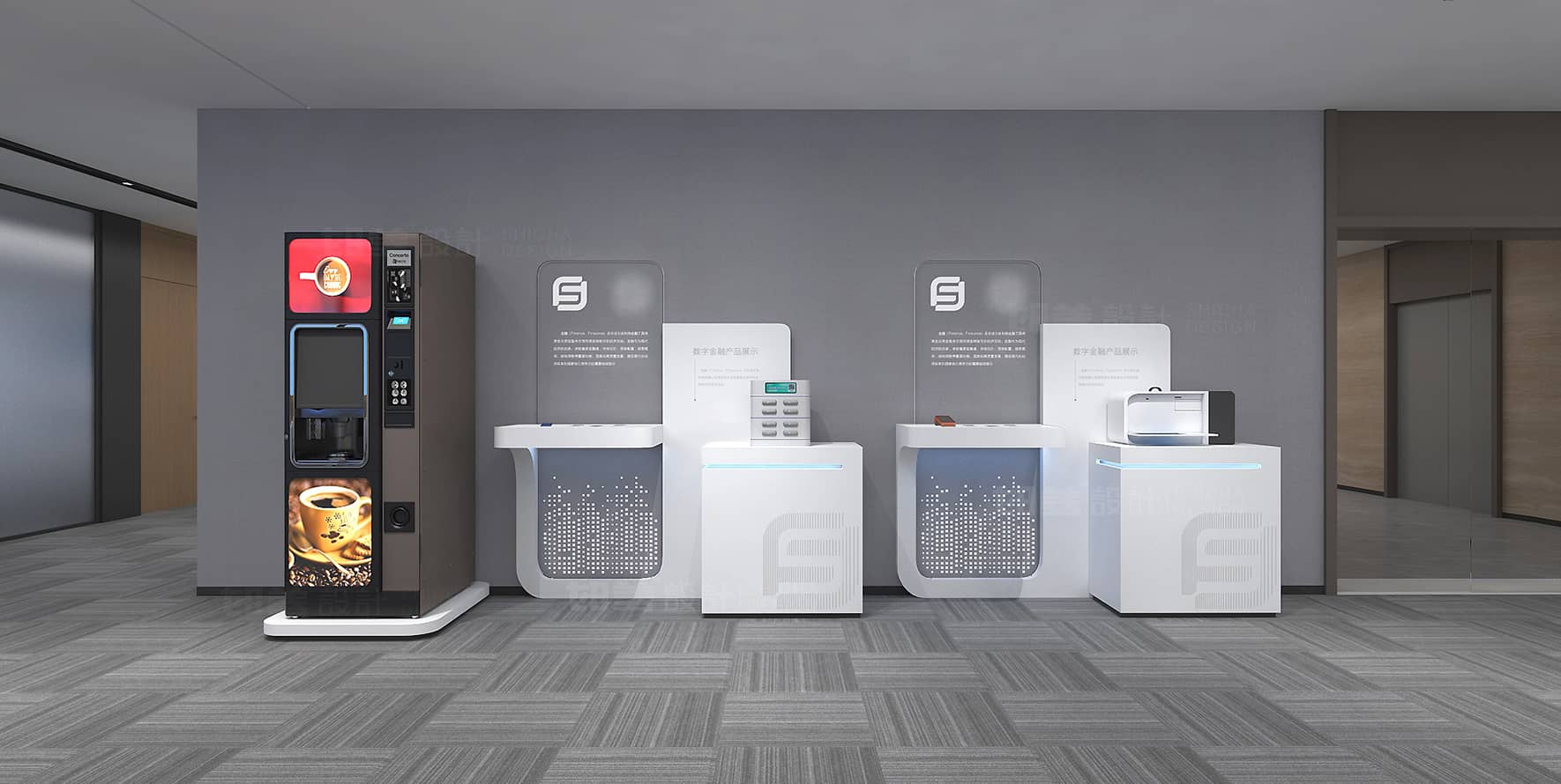 江苏金服数字集团办公空间设计丨中国江苏-5