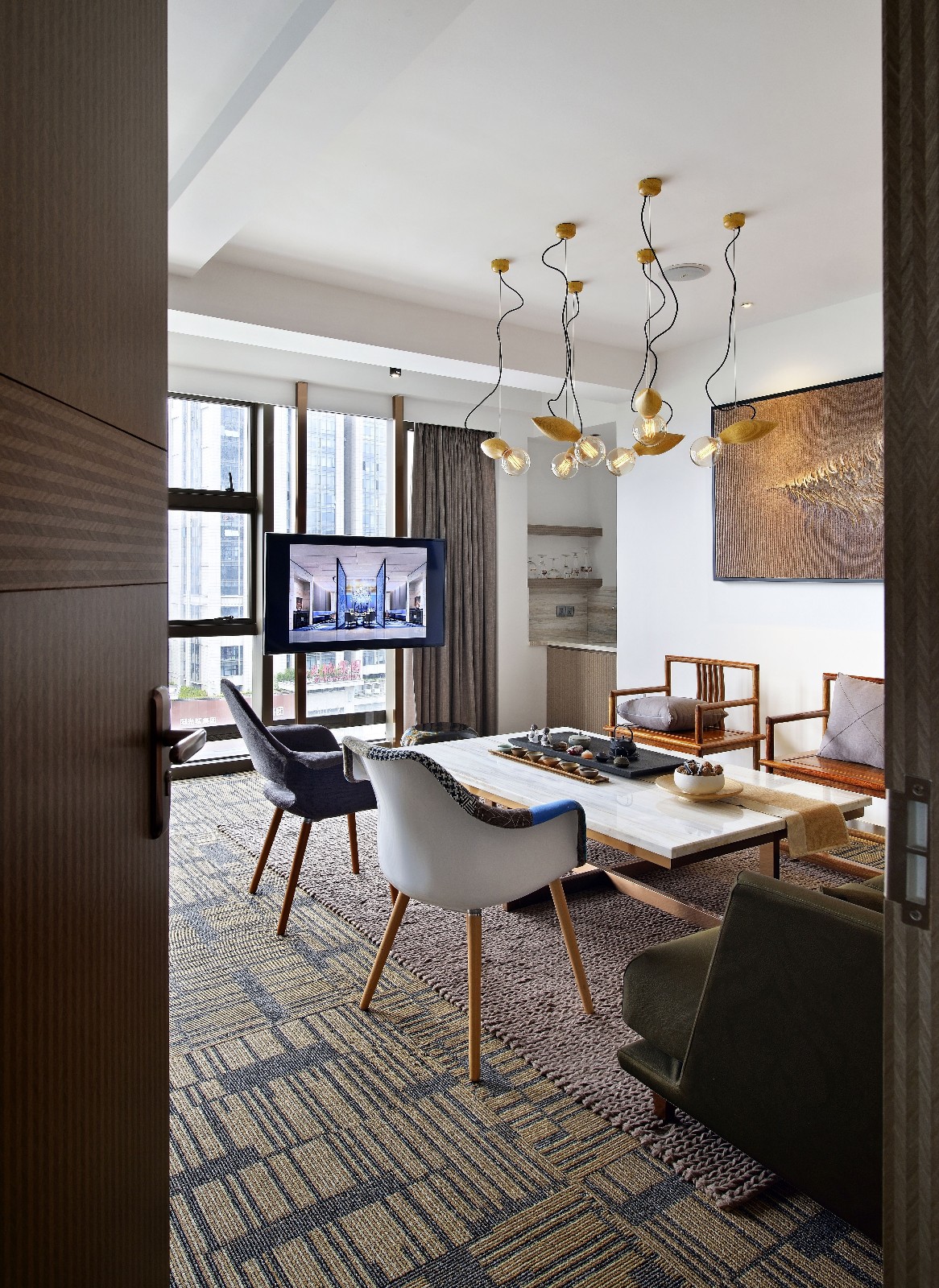 福州乌山荣域现代住宅 | 玩转跨文化意向的冷静多元设计-4