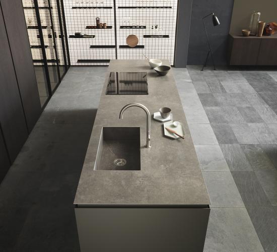 SKILL - минимализм кухни с островом  | Modulnova Cucine-14