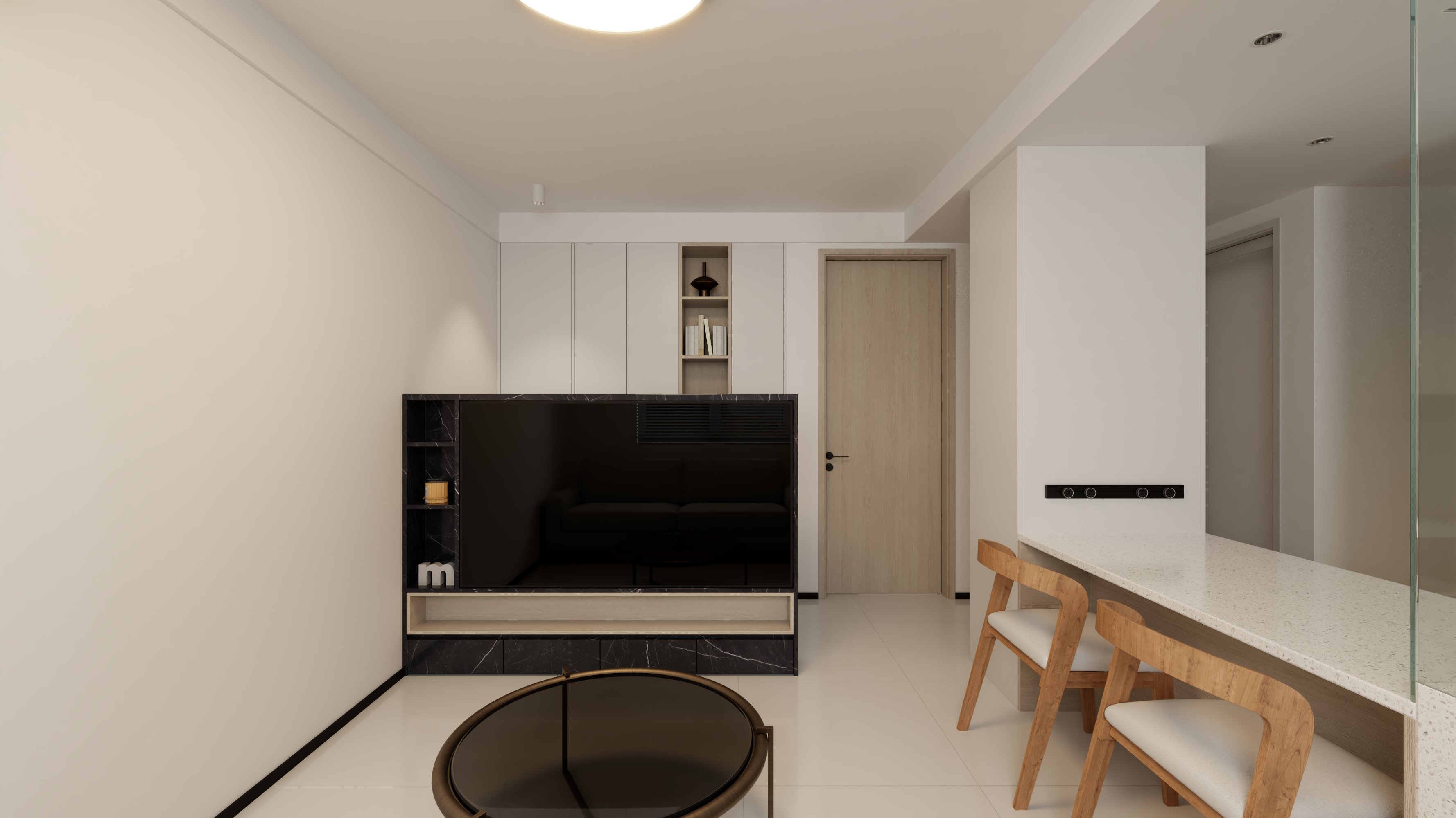 小户型改造丨imsoom 御思设计-10