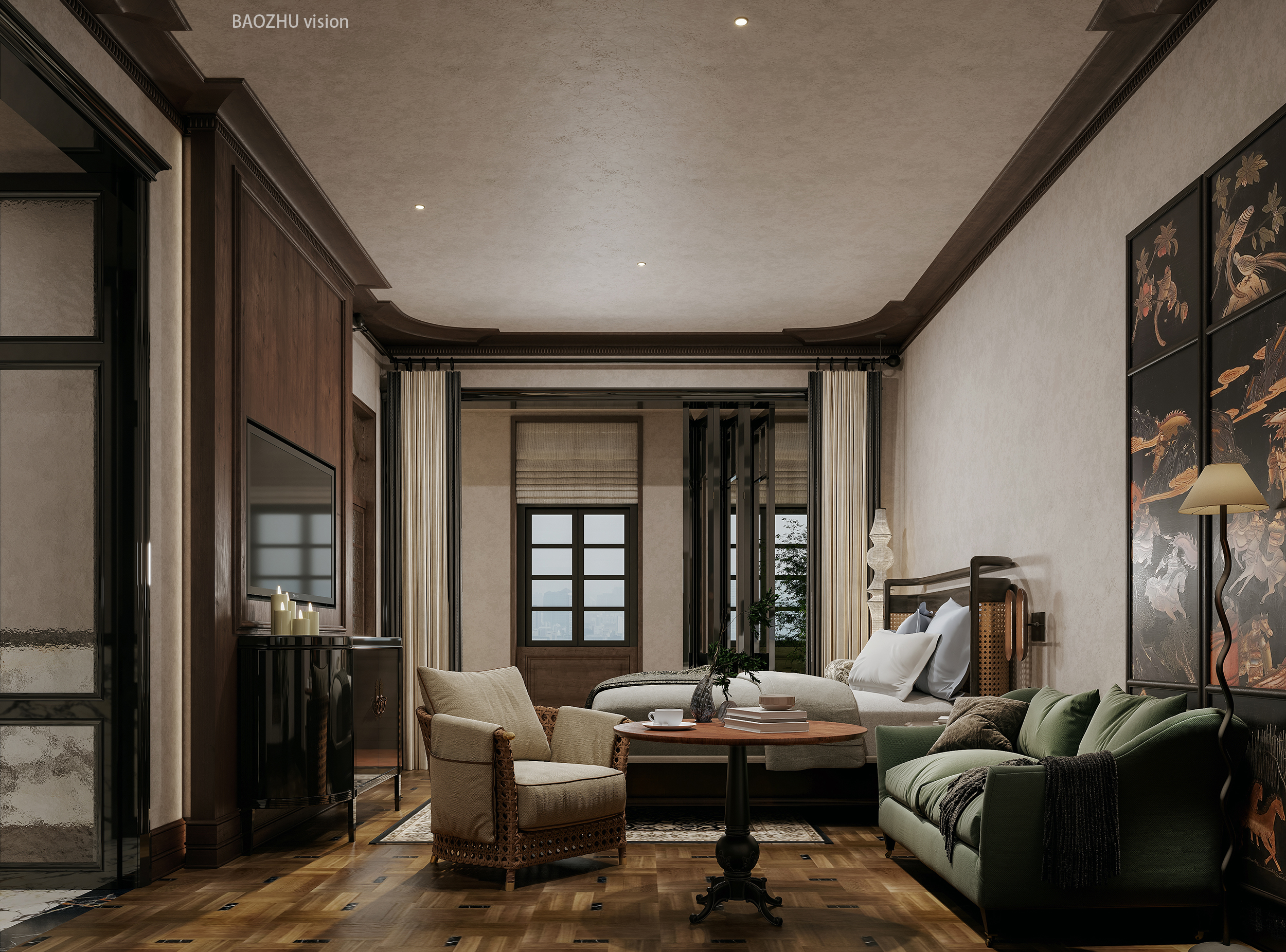 中山府酒店客房效果图方案丨中国中山-29