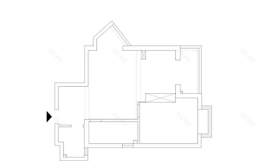 78㎡日式简约两居室,释放收纳潜力,温馨实用又安全-2