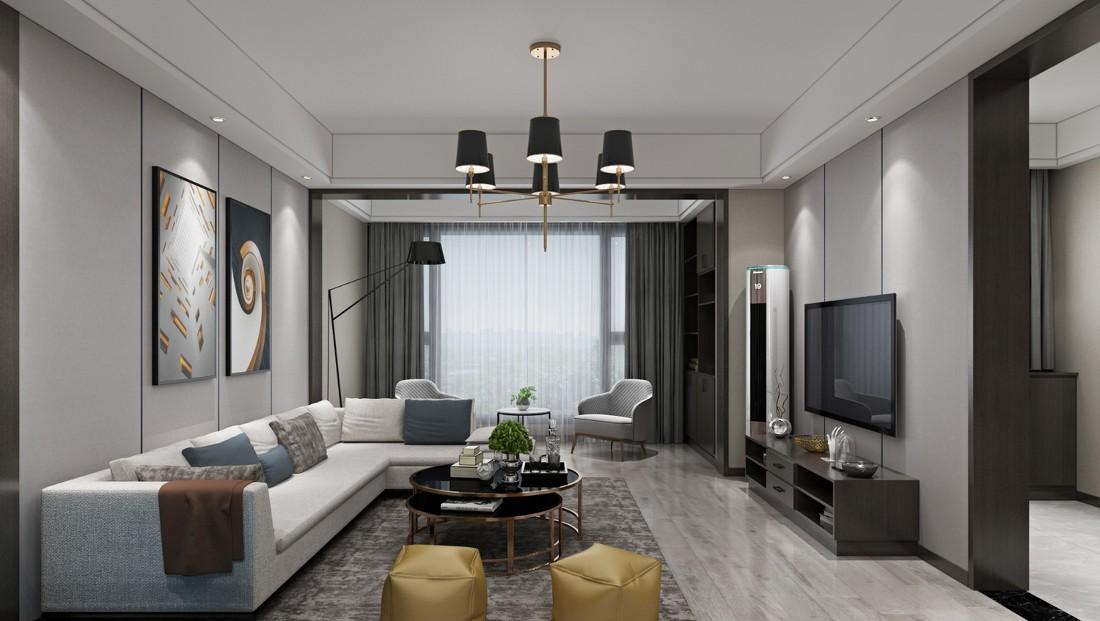 吉首市吉大五十二栋现代风格家居设计-17