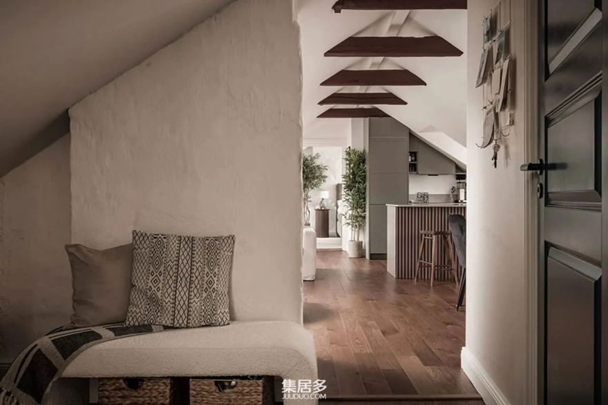 现代舒适家居:旧阁楼改造斯德哥尔摩新风尚丨瑞典斯德哥尔摩丨室内建筑师-40