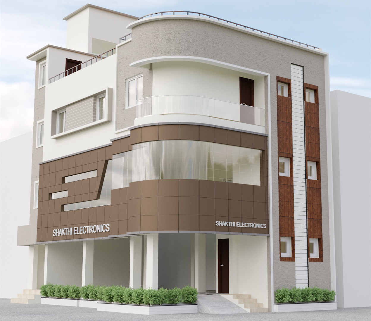 外部立面丨IndiaChennai丨TG Architects and Construction-7