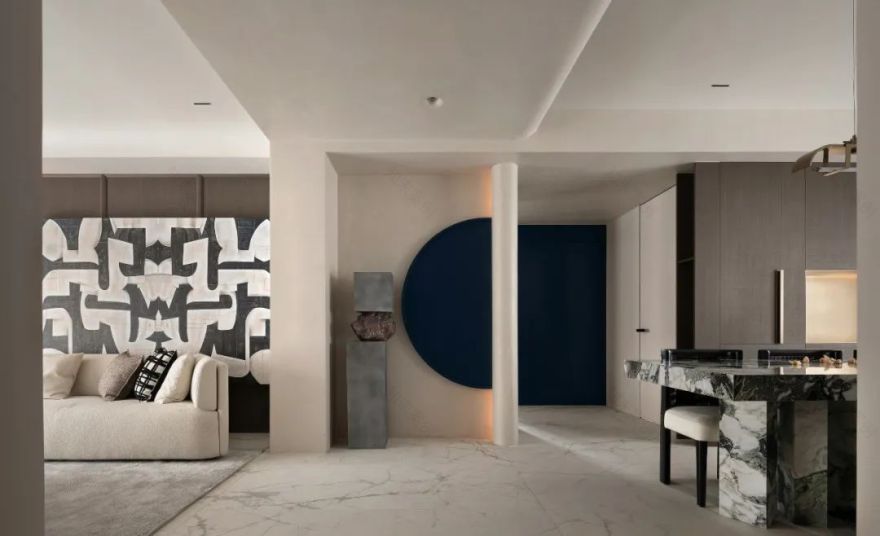 138㎡三室两厅,顺应空间逻辑,书写家居生活的序 | 菲拉设计-8