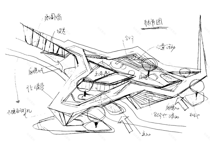 上海天华建筑设计丨武汉万科城市之光展示中心 建筑设计 丨中国武汉-23