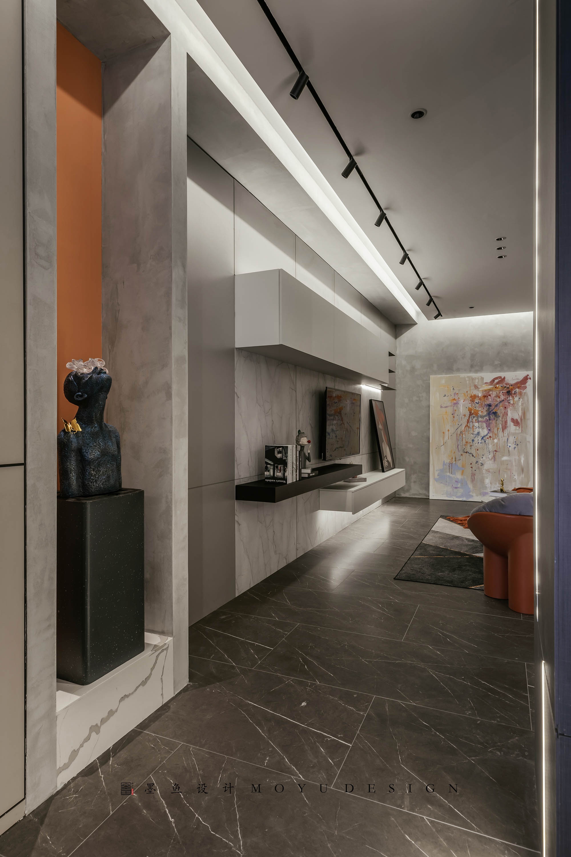 木兮贝全屋定制展厅丨墨鱼空间设计-13