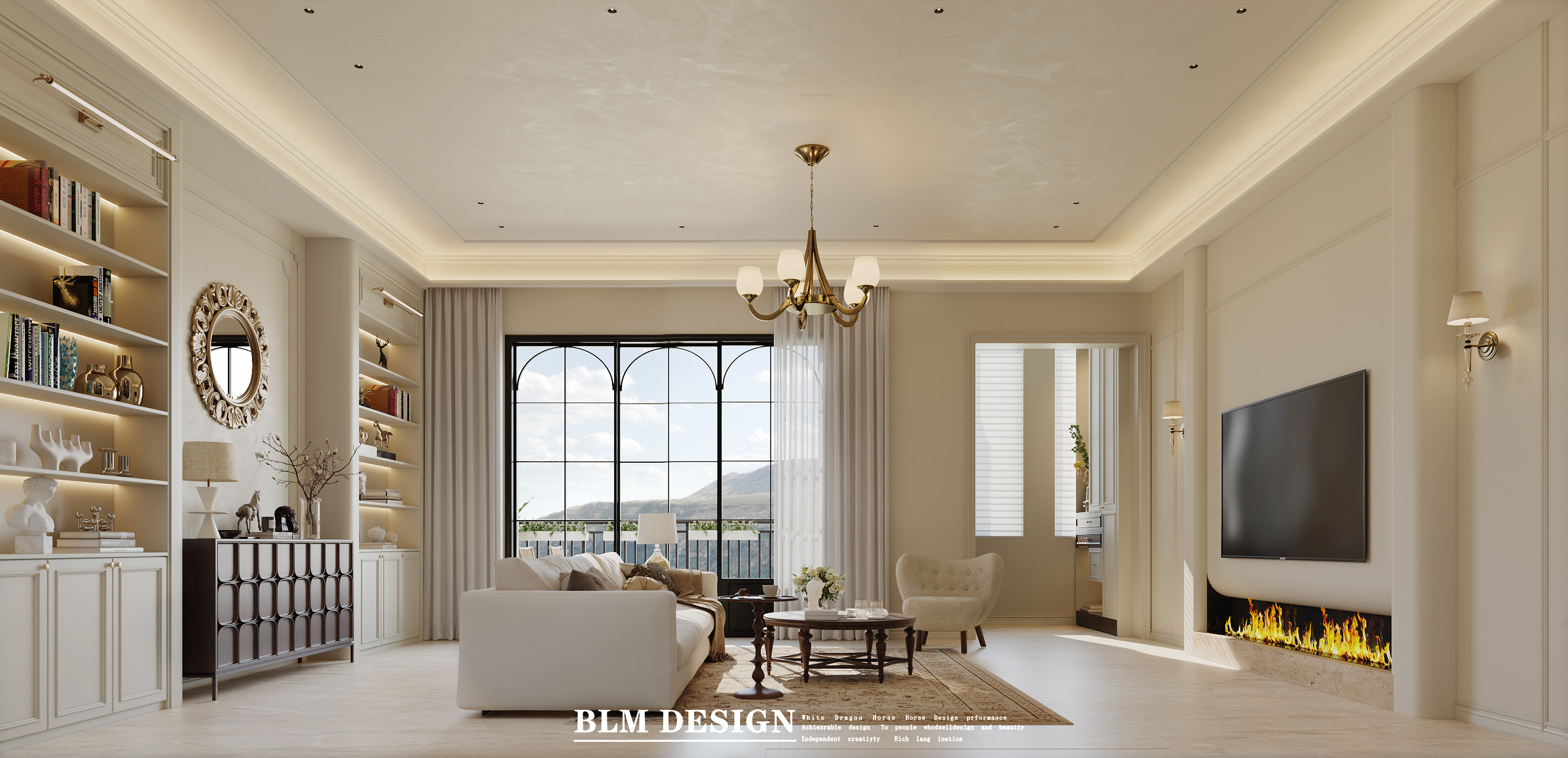 法式复古效果图案例-6