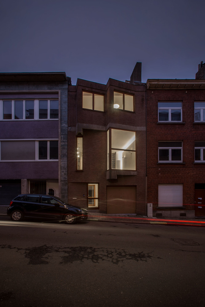 比利时布鲁塞尔 Brickwall 排屋翻新-21