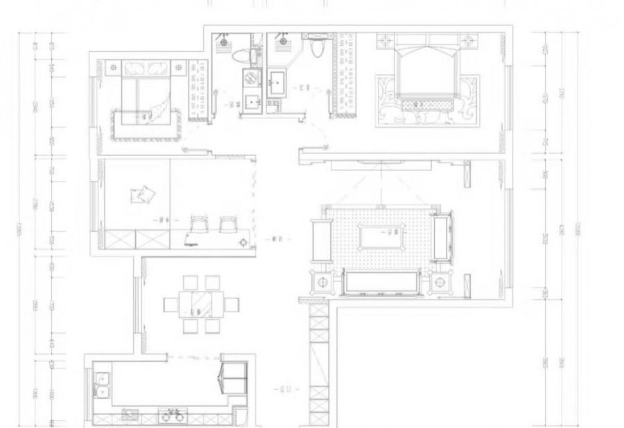 现代元素融入中式风格,打造素雅生活空间-2