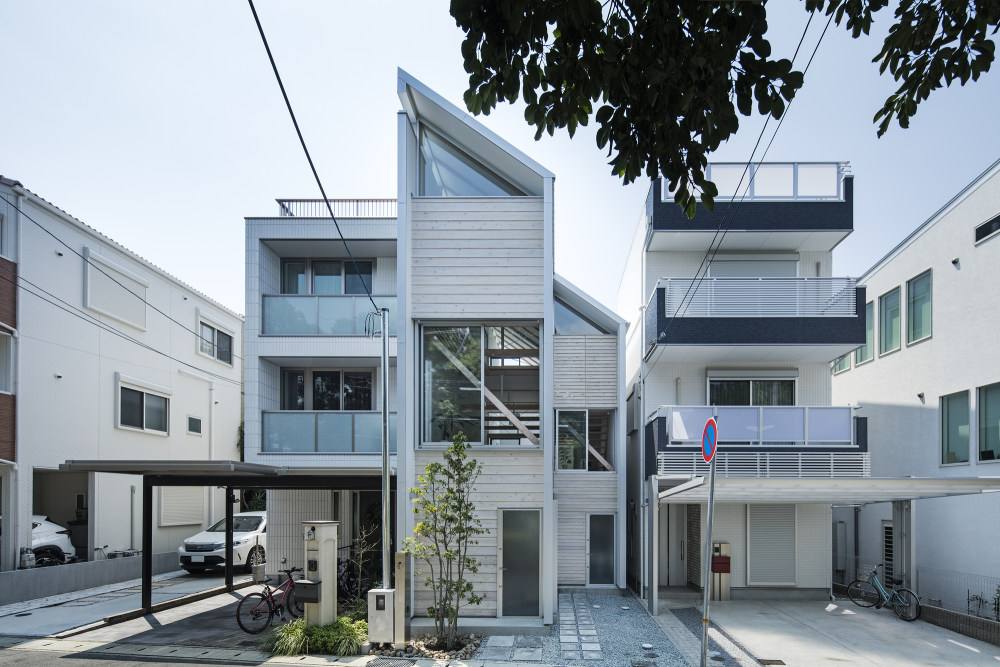 日本神户“房子在公园里生活”住宅设计-11