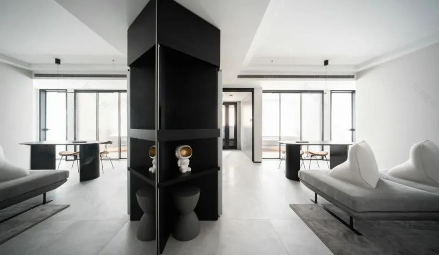 37平现代婚房设计丨中国浦东新区丨大炎演绎-75