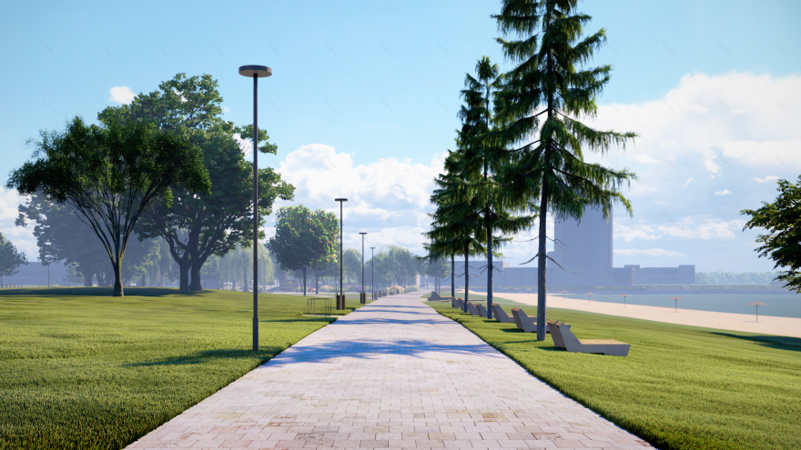 青年公园(PARK MOLIDIZHNYI 可能拼写有误,正确可能是 PARK MOLODYZHNYI ,原文括号内俄语为Парк «Молодіжний» ,молодіжний 意思是青年的 ) 丨UkraineKhmelnytsky-30