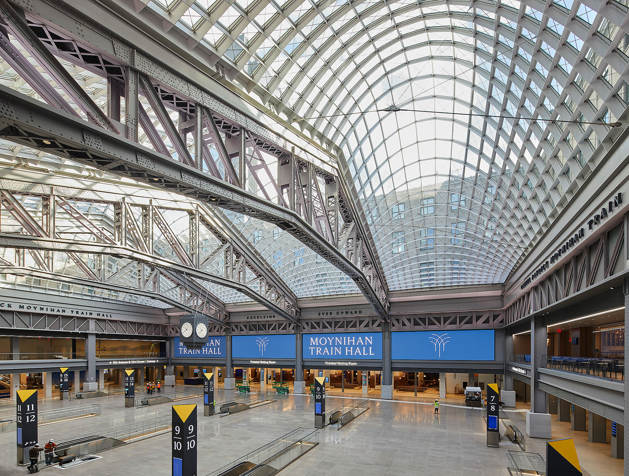 Moynihan Train Hall（莫伊尼汉火车大厅）丨美国纽约市丨Skidmore,Owings and Merrill等多家公司-19