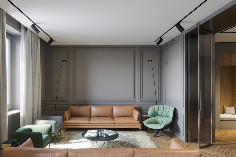 意大利阿斯提市优雅公寓设计-5