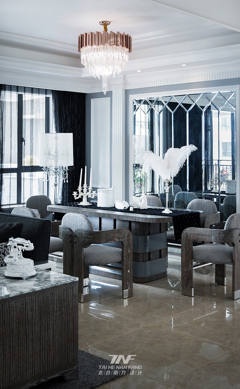 王五平作品  西式雅灰，至境至美  桂平凤凰城样板房设计-16