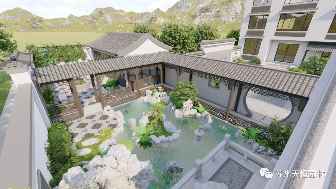 天恒园林｜栖鸾庭-31