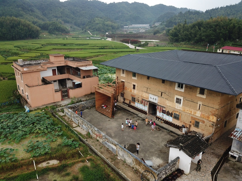 土楼改造，福建 / 城村架构-4