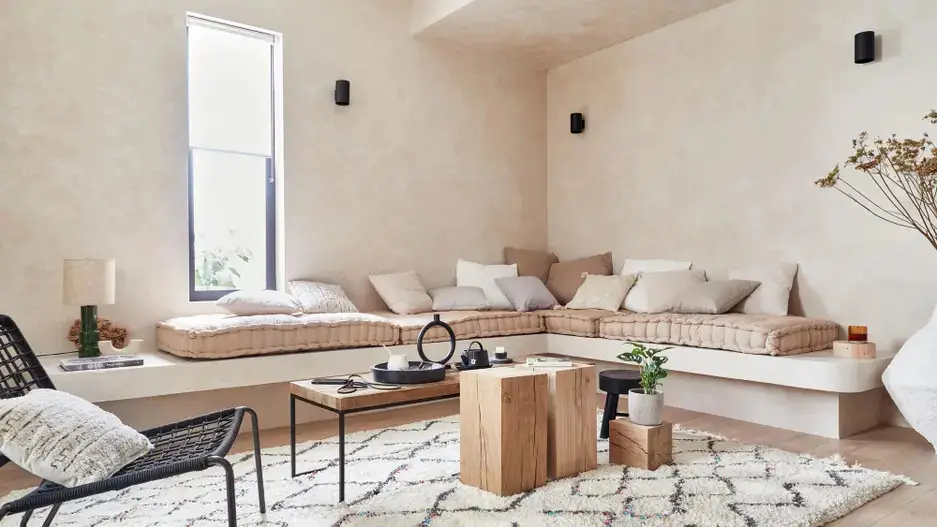 混搭风格客厅与餐厅设计-1