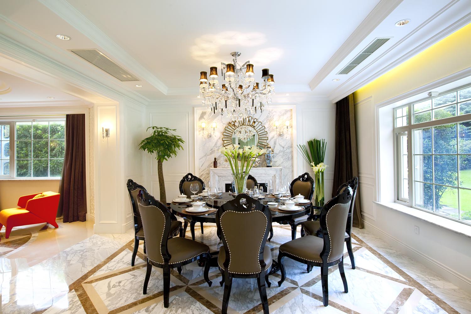 上海西郊尊邸别墅样板间-9