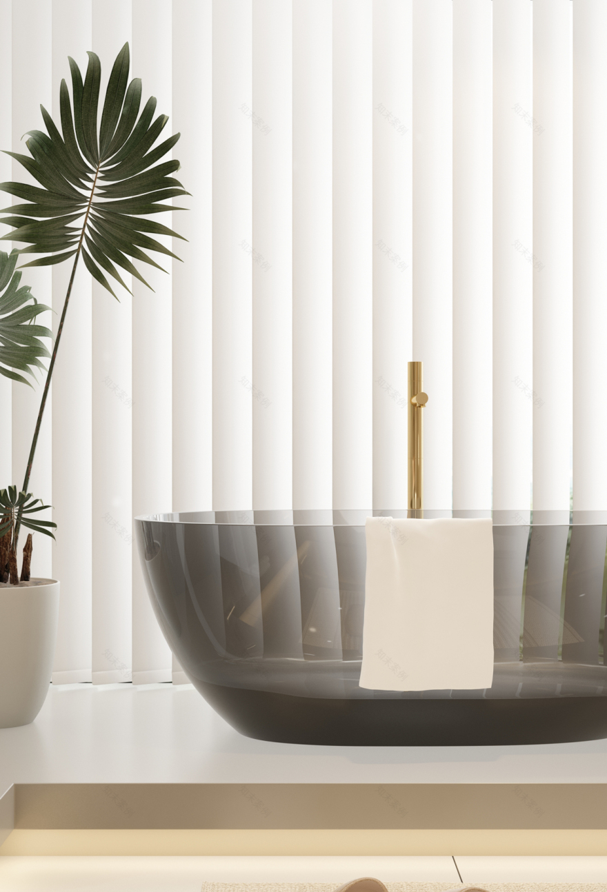 7·6㎡【游艇奢华】都市现代精致风浴室空间设计丨鸽盟·厨卫改造家-13