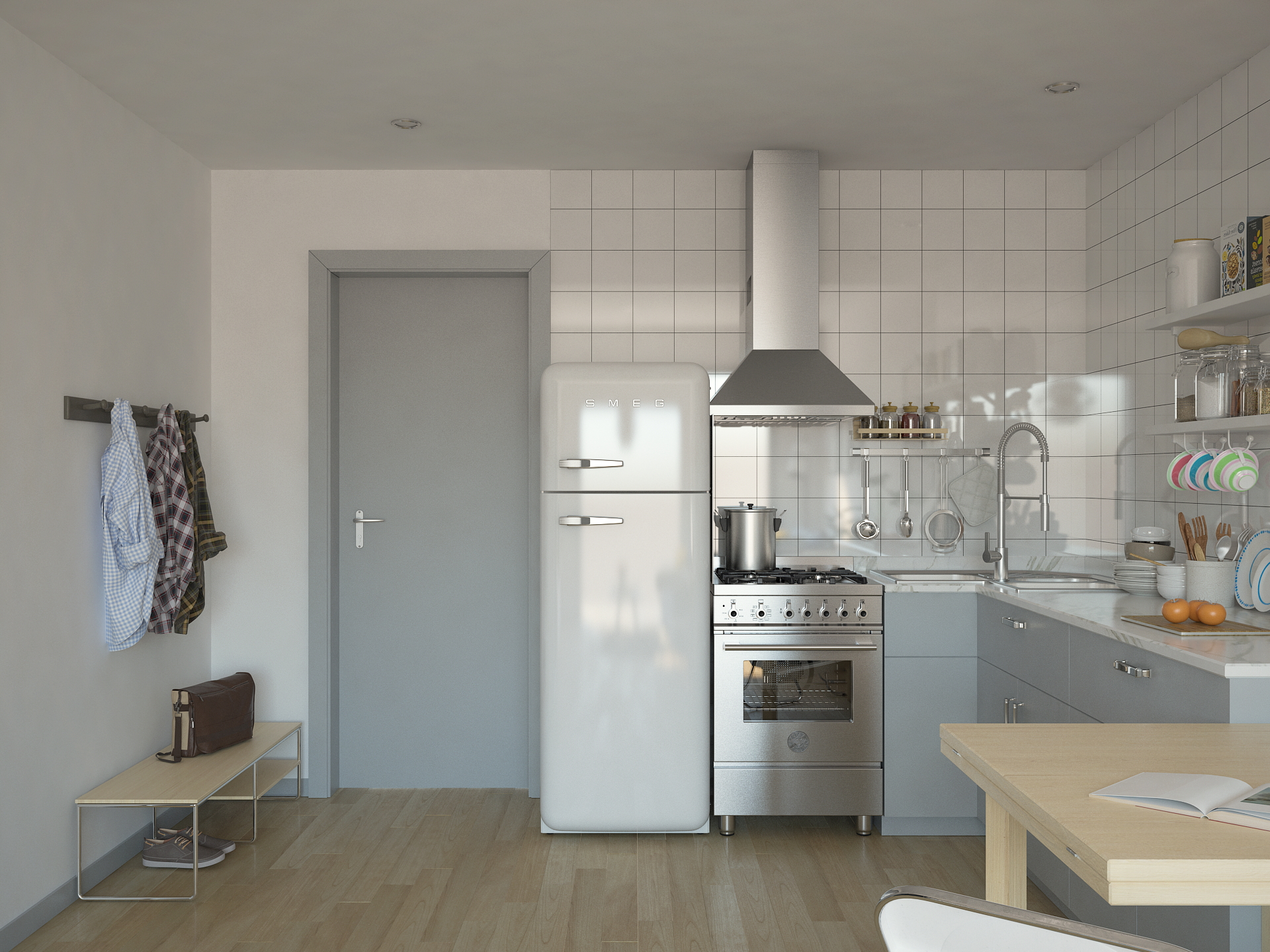 迷你单身公寓设计案例解析-5