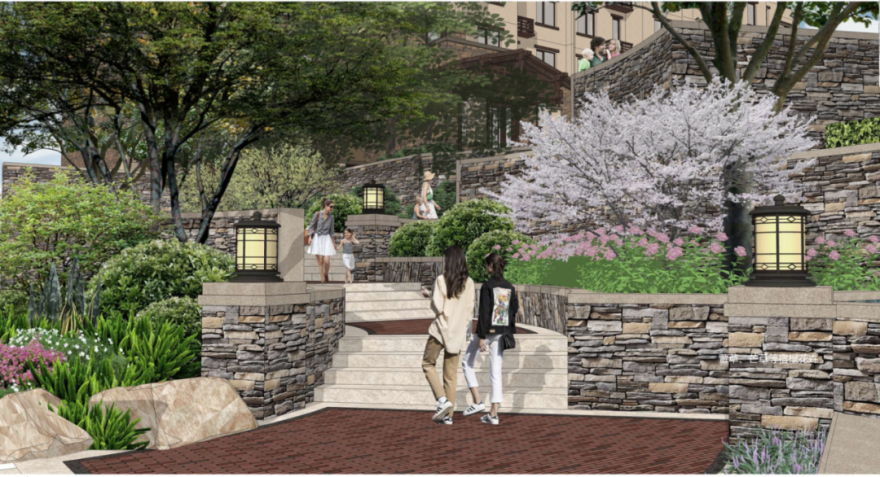 北美风情度假社区 · 华润置地济南公元九里景观设计丨中国济南丨上海亦境建筑景观有限公司-42