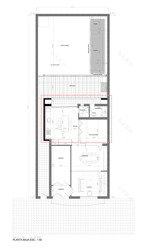 阿根廷 La Plata 历史中心 | Articulated Boxes House Refurbishment-49