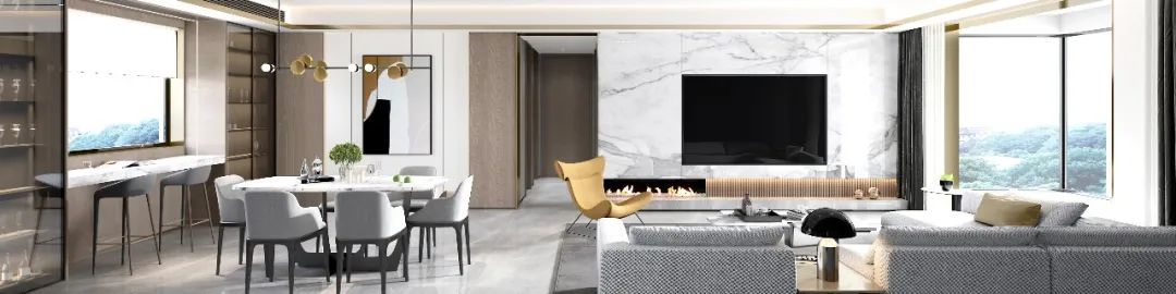 武汉品承设计 || 红莲湖度假别墅 || 现代轻奢-143