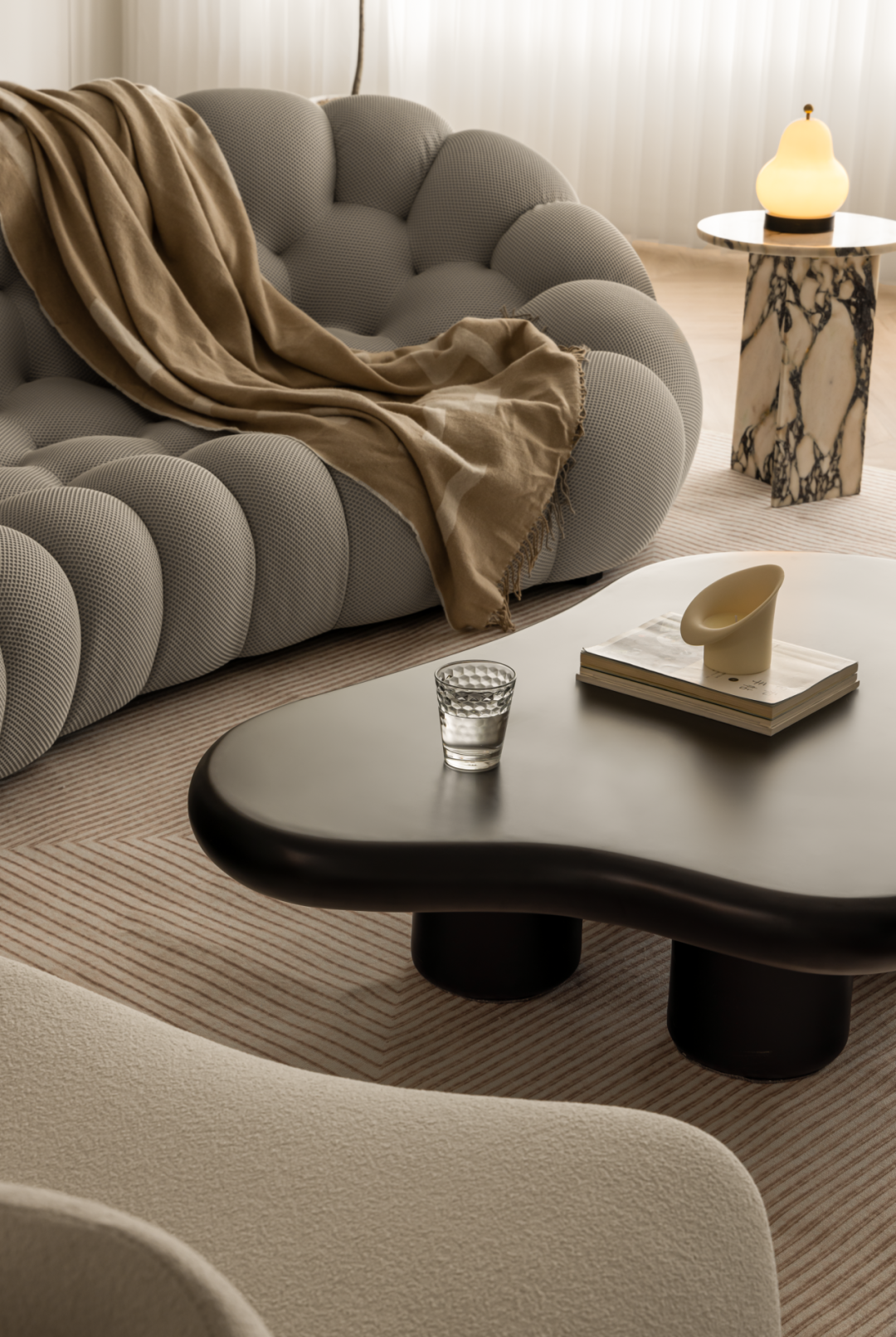 现代法式 · 舒适温馨空间-15