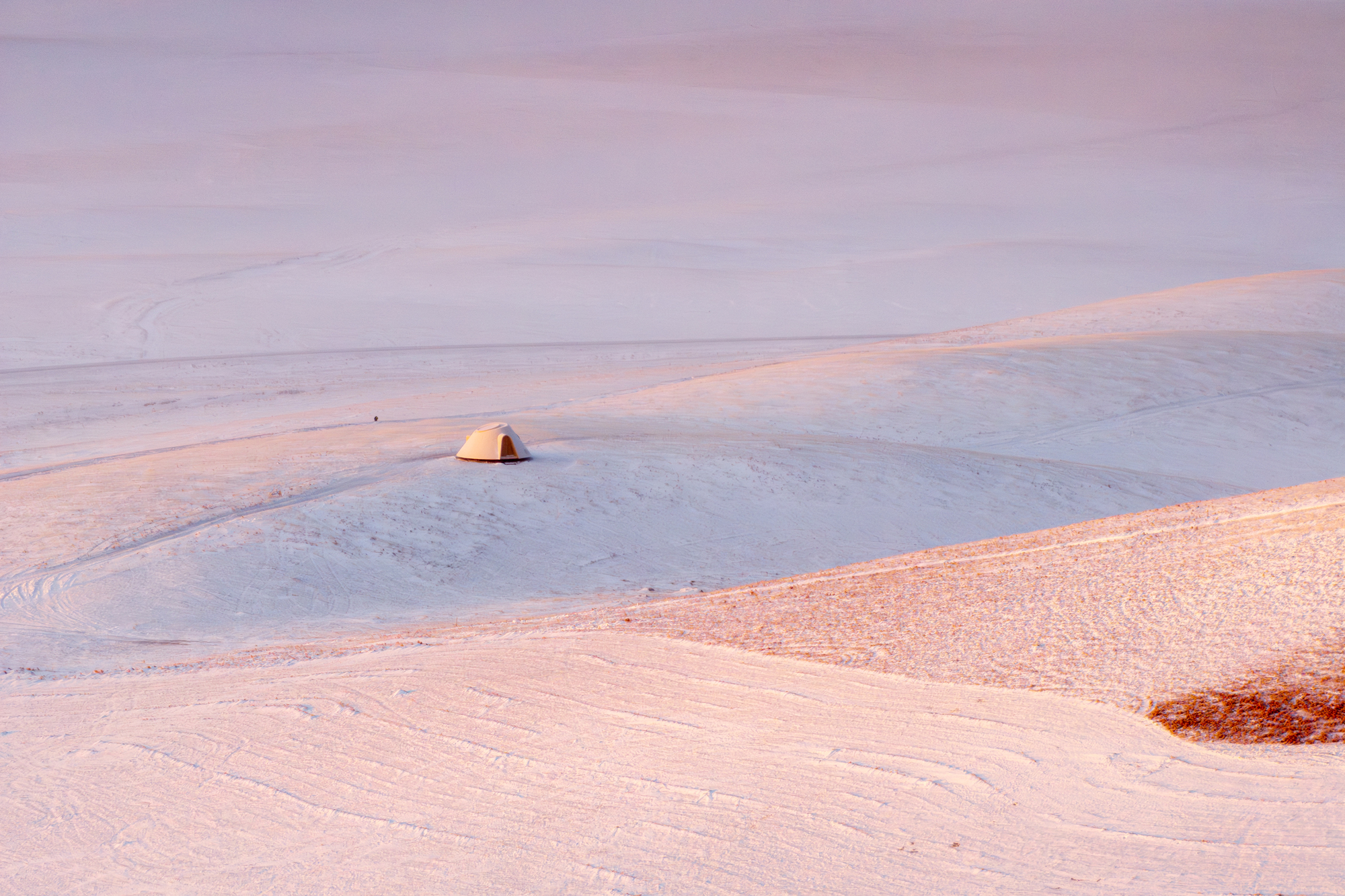 抵达大厅酒店内的火山丨中国锡林郭勒丨PLAT ASIA-54