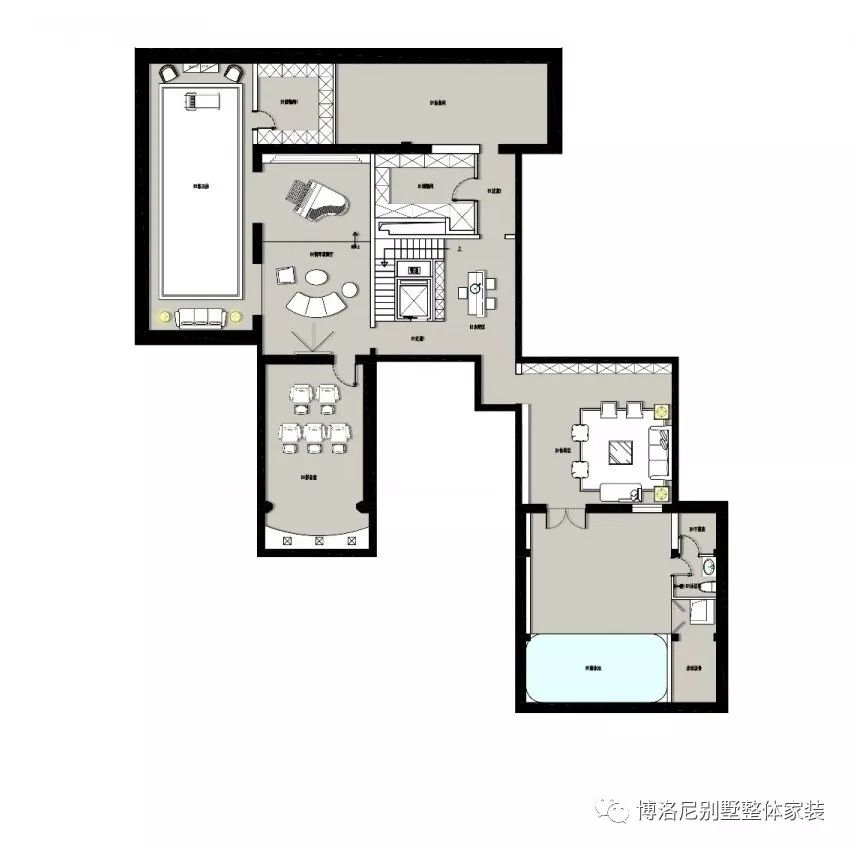 现代雅奢别墅设计，冯珂打造 1000㎡传世私宅-64