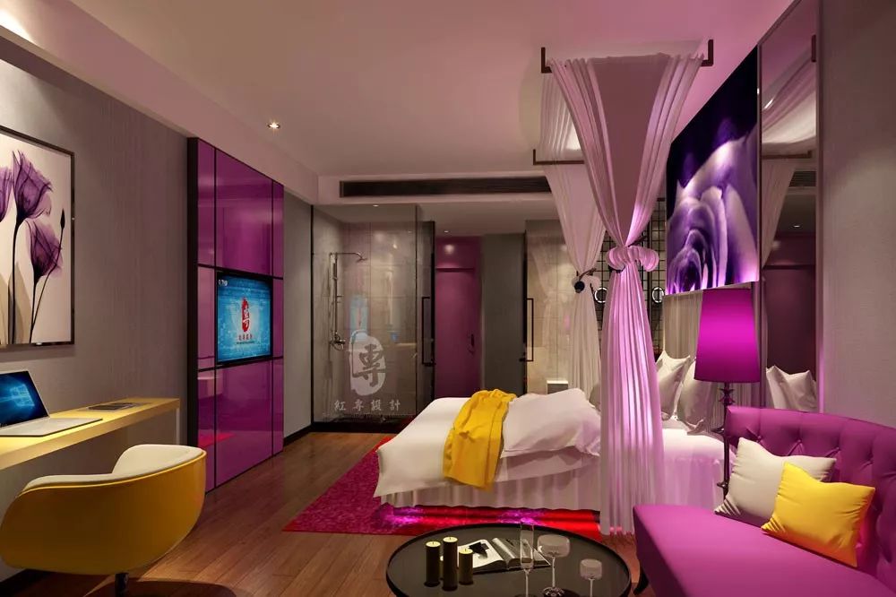 色彩狂想曲 | Only Day 精品主题酒店的浪漫设计-25